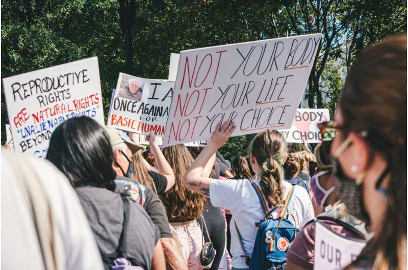 abortion protest