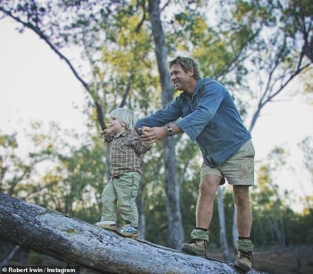 Robert Irwin pays tribute to his late dad Steve on Father’s Day