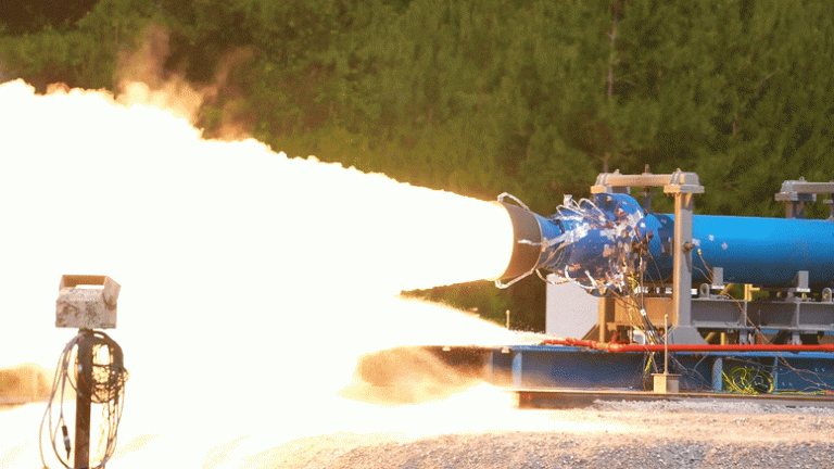 Subscale Booster Motor for Future NASA Artemis Missions Fires Up at Marshall Space Flight Center