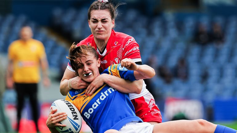 St Helens and Leeds' women go head-to-head again on the big stage to kick off Thursday night's Super League double-header