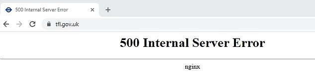 TfL AND National Rail websites CRASH as commuters try to plan journeys