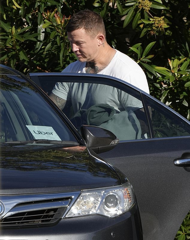 Todd Carney looks downcast after his MAFS star ex-fiancée Susie Bradley was rushed to hospital