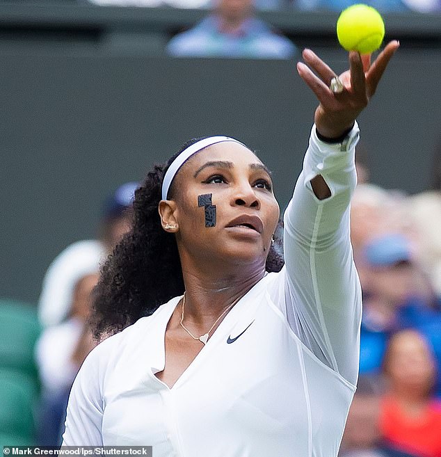 Why Serena Williams wore black stickers on her face at Wimbledon