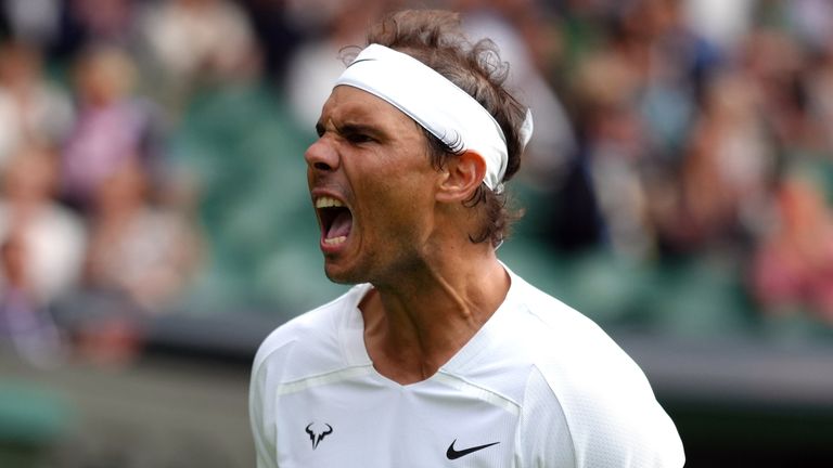 Rafael Nadal is playing in his 15th Wimbledon Championships and his first since 2019