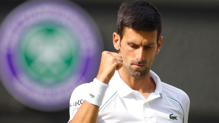 Novak Djokovic has won the last three editions of Wimbledon 