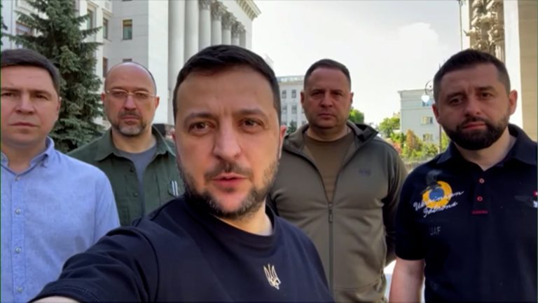 Zelensky pledges that “victory shall be ours” in video message on 100th day of war