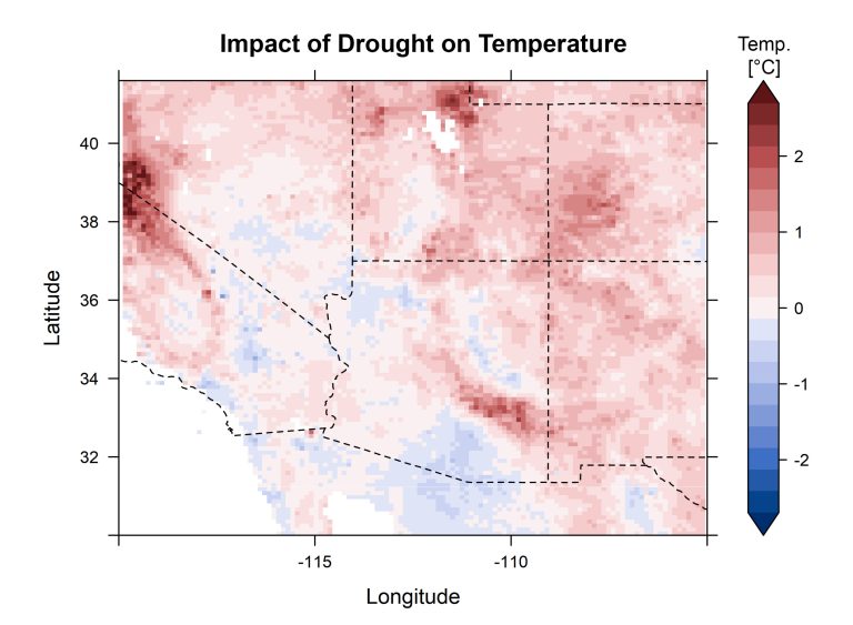 Simultaneous extreme weather created dangerous cascades in US