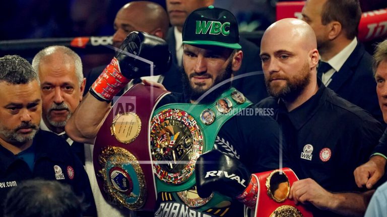 Artur Beterbiev stops Joe Smith Jr inside two rounds to win world light-heavyweight unification bout | Boxing News