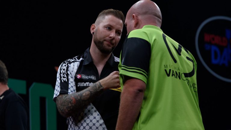 Dutch Darts Masters: Michael van Gerwen, Gerwyn Price, Jonny Clayton and Fallon Sherrock all knocked out | Darts News