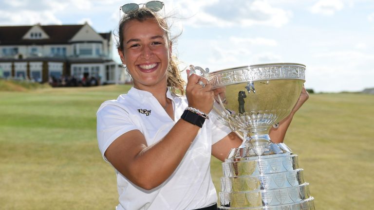 Jess Baker wins Women’s Amateur Championship, earns ticket to majors | Golf News