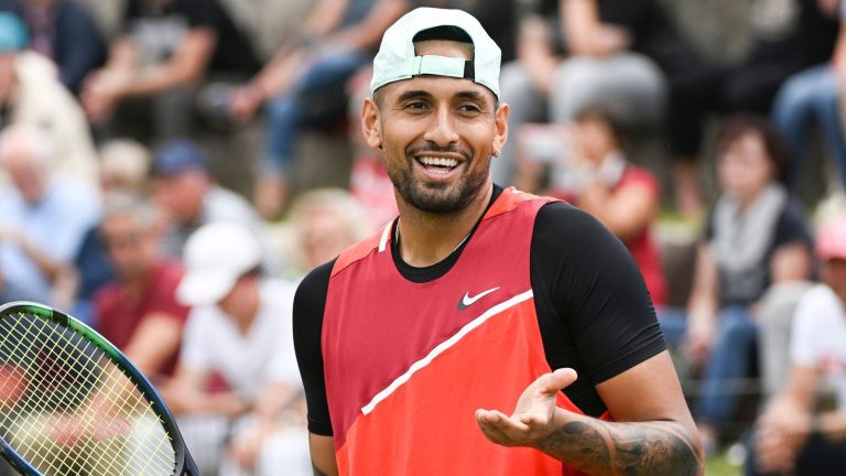 Nick Kyrgios: Australian out of Mallorca Championship with abdominal pain | Tennis News