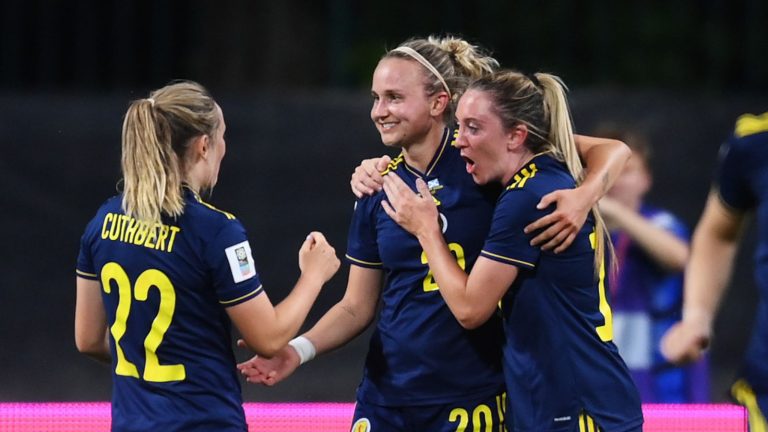 Scotland Women secure World Cup play-off place after Ukraine beat Hungary | Football News