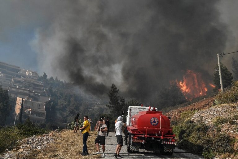 Greece evacuates Athens suburb under wildfire threat