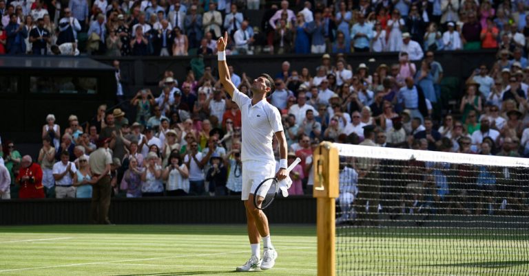 For Sunday’s Wimbledon Final, ‘Fireworks’ and a Contrast in Style