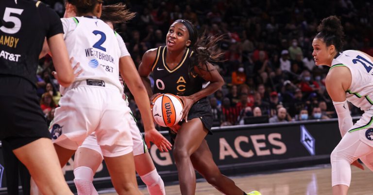 Looking for Aces Guard Jackie Young? She’s Probably in the Gym.