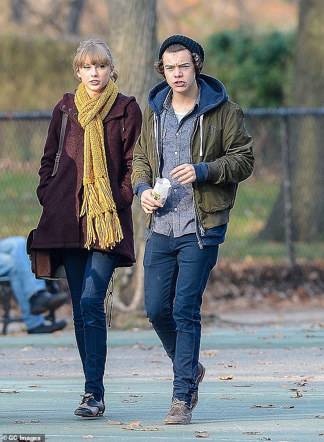 Fledgling couple Harry and Taylor dated from November 2012, with a source telling The Sun at the time he was 'head over heels' for her