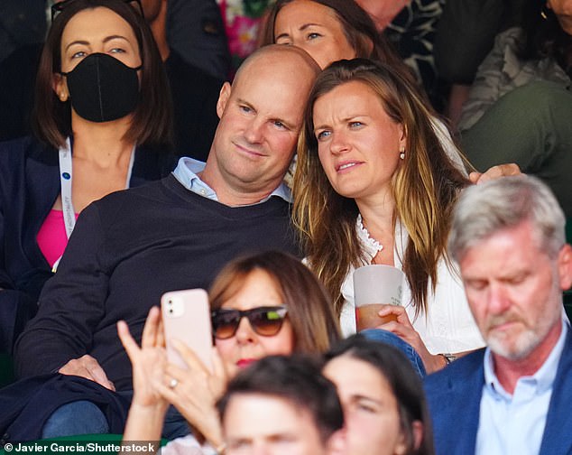 Sir Andrew Strauss was left a single father of two young sons when his beloved wife died from a rare form of lung cancer in 2018 at the age of 46