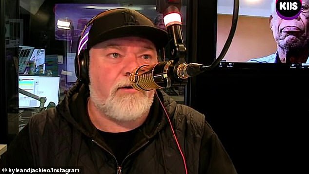 The 31-year-old told The Daily Telegraph's Confidential on Sunday that he has sent a legal letter through his lawyers DSA Law after radio duo Kyle Sandilands and Jackie 'O' Henderson aired footage of himself getting a hand job from Olivia. Pictured: Kyle Sandilands