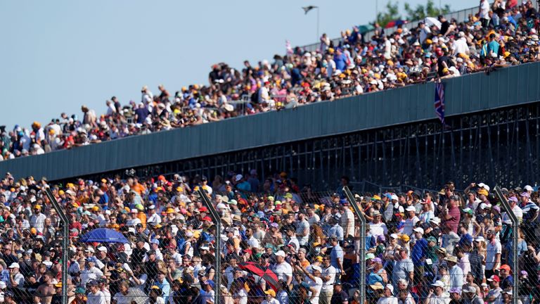 Craig Slater confirms the details that protestors stormed the circuit at Silverstone during the British Grand Prix.