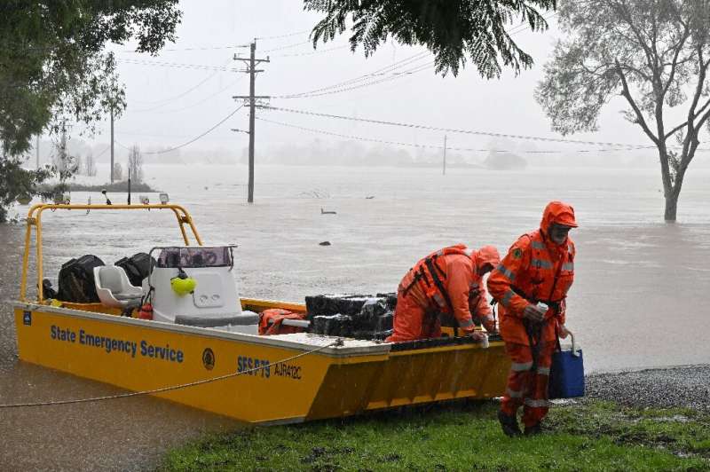 Emergency services have now instructed about 50,000 people to evacuate or to prepare to escape the rising waters in New South Wa