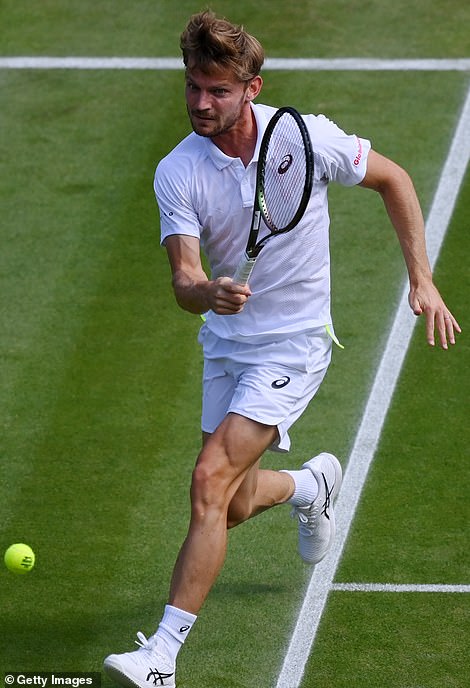 Goffin has looked energetic today despite playing the longest match of the tournament in the last round, taking four hours and 36 minutes