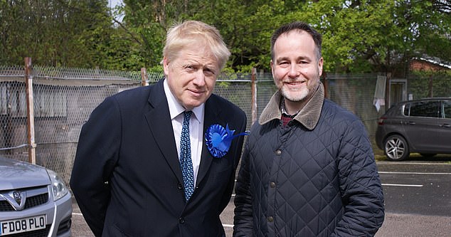 'The final straw was being caught dissembling over the disgraced ex-Tory Chris Pincher (pictured right, with Johnson) the bibulous party whip with a creepy penchant for allegedly groping young men'