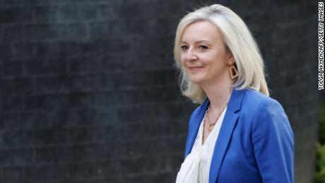 UK Foreign Secretary Liz Truss.