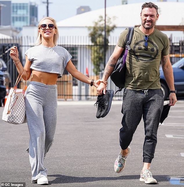 Doing the most: The pair went Instagram official in January of last year, and they competed together during the most recent season of Dancing With The Stars; they are seen in 2021