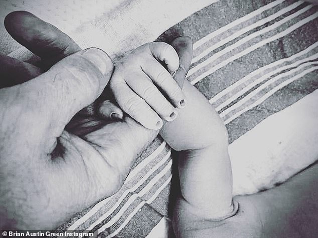 Speaking out: Burgess shared a picture of herself holding her baby boy to her Instagram account this past Sunday and wrote a lengthy message to express her love for her son