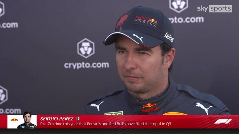 Finishing in P4, Sergio Perez was not pleased with his performance in Friday's qualifying, however, he's hopeful for the race on Sunday