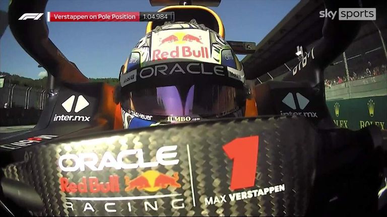 Join Max Verstappen on board for his pole lap of the Austrian GP