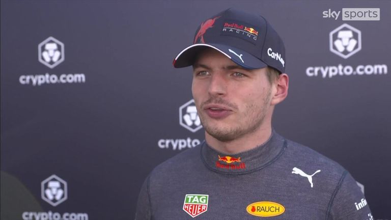 After qualifying on pole for Saturday's sprint, Max Verstappen is anticipating a stiff challenge from the Ferraris once again