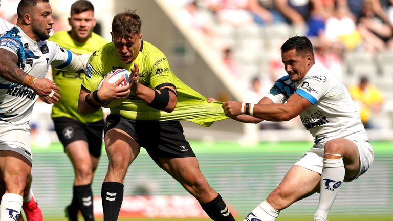 Highlights of the Betfred Super League match between Wakefield Trinity and Toulouse.