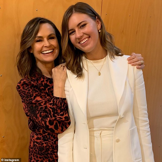 Wilkinson has been highly criticised for her acceptance speech for the Outstanding News Coverage Logie award. Pictured with former ministerial staffer Brittany Higgins