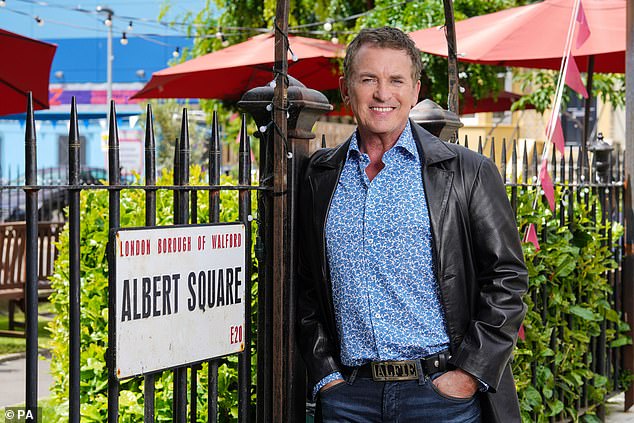 Comeback: Meanwhile, Shane Richie is set to reprise his role as Alfie Moon in upcoming episodes of EastEnders