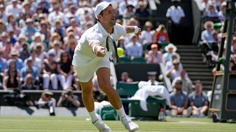 Djokovic recovered from losing the first set to win his seventh Wimbledon title