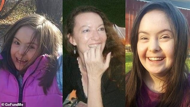 The bodies of Dawna Roe, 51, center, and her 16-year-old daughter, Gabby, seen far left and right, were found in Dawna’s vehicle near the town of Drewsey, Oregon