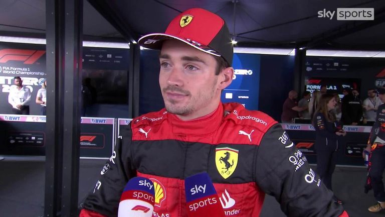 Leclerc was happy with his performance after a series of poor results