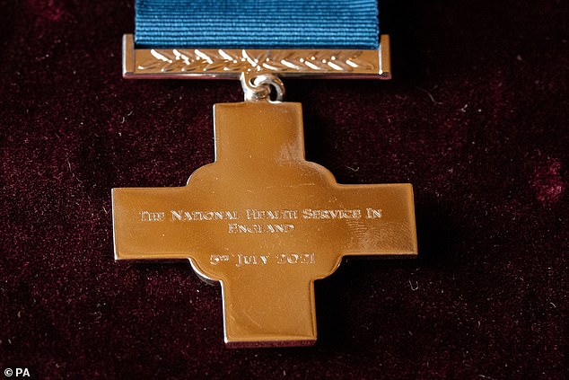 The cross, usually given to civilians for bravery, was first instituted in 1940 by King George VI