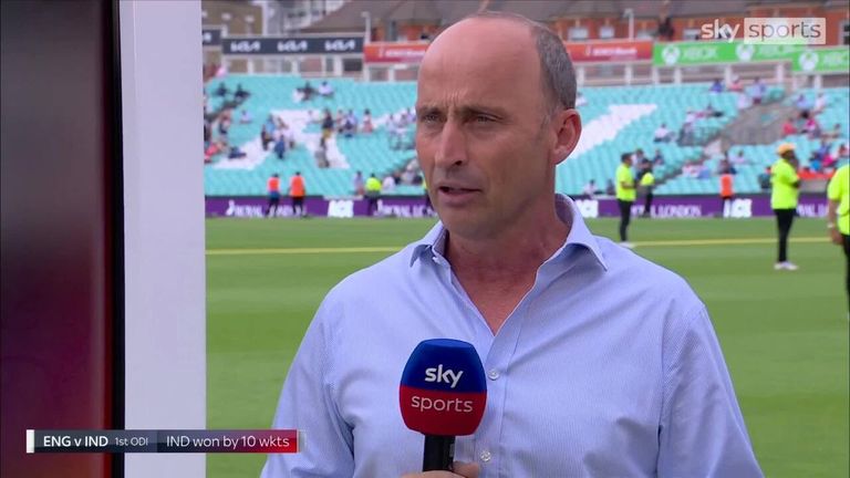 Nasser Hussain says England should not panic after losing to India by 10 wickets in the first ODI