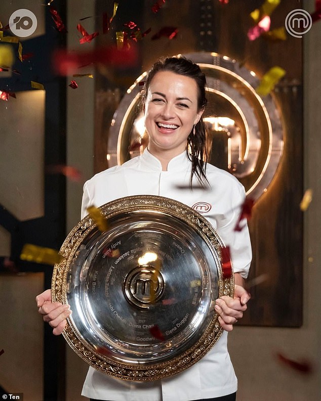 Billie won the $250,000 cash prize on Tuesday after plating up a 'mind-blowing' final dish for the judges. Sarah did not go home empty handed, winning $30,000 for second place