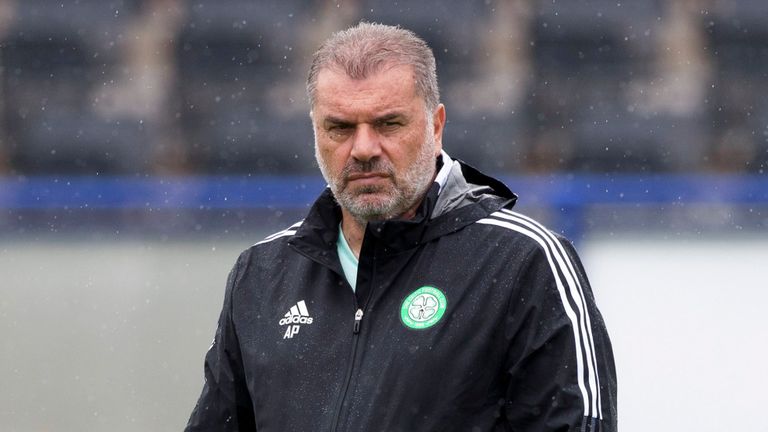 VIENNA, AUSTRIA - JULY 05: Ange Postecoglou during a Celtic training session  on July 05, 2022, in Vienna, Austria. (Photo by Craig Williamson / SNS Group)