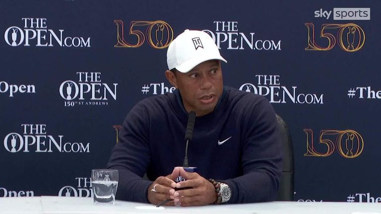 Tiger Woods says he agrees with the R&A's decision to exclude Greg Norman from The 150th Open Celebrations event.