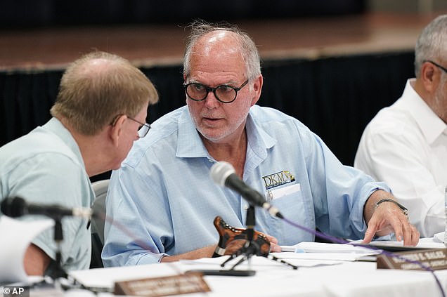 Mayor Don McLoughlin told a city council meeting on July 12: 'The way that video was released today is one of the most chicken things I've ever seen'