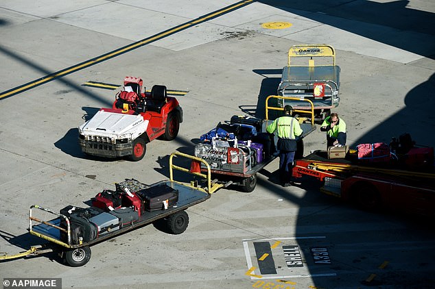 The former Qantas employee says that morale sunk after experienced baggage handlers were let go and performance dived with luggage being left in rooms for weeks and planes damaged