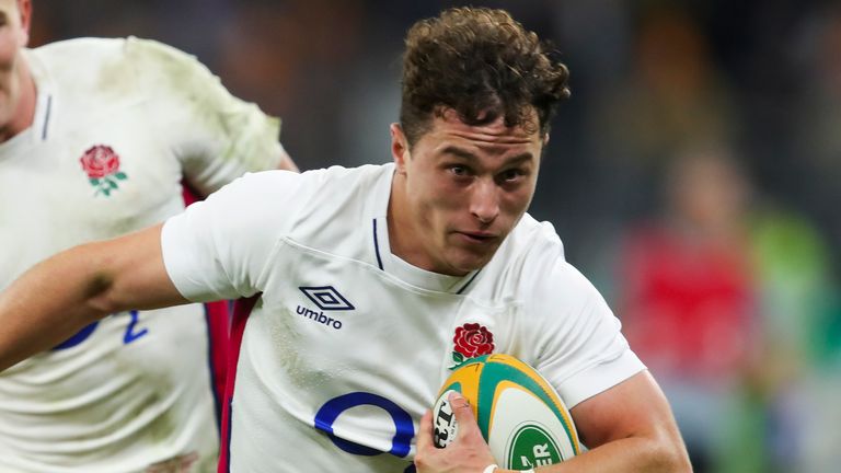 England debutant Henry Arundell scored a try out of nowhere with his first touch against Australia, leaving quite the impression on the home crowd