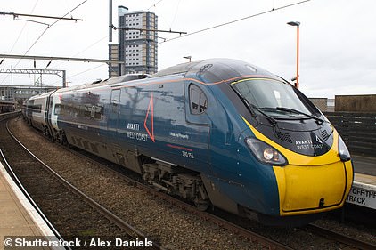 Avanti West Coast train at Wolverhampton station (file image)