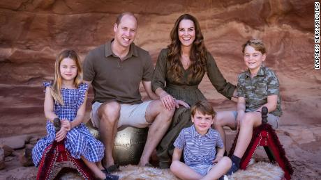 Last December, the Cambridges took a break in Jordan.