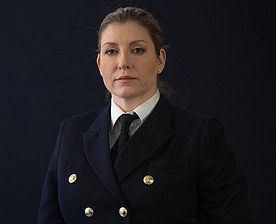 Promotion: Mordaunt in uniform last year