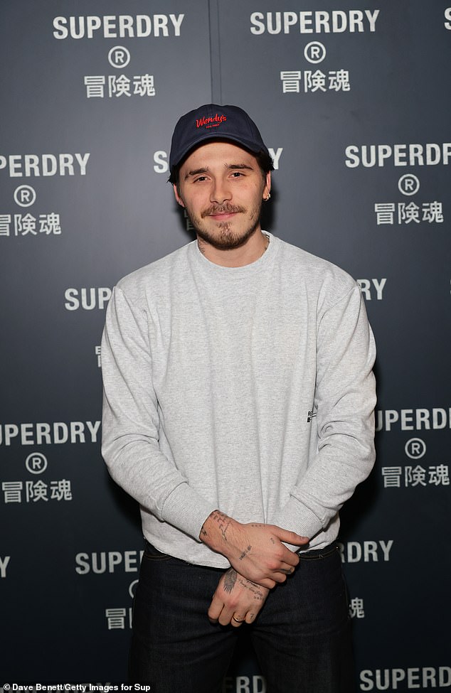 In his role, Brooklyn, 23, posed in Superdry clothing and uploaded promotional posts to his 14 million Instagram followers